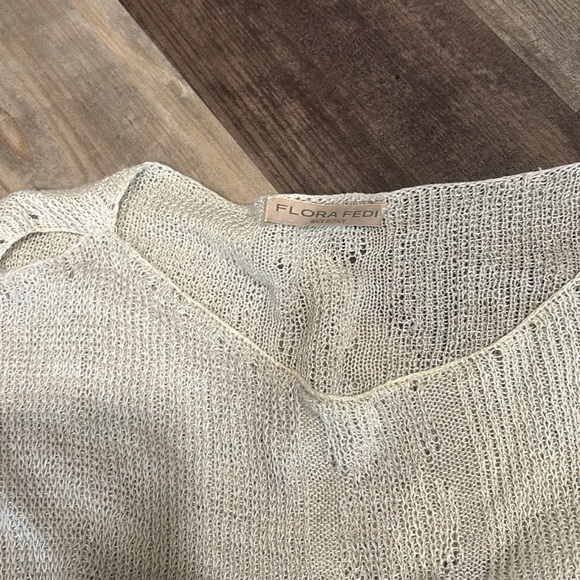 Flora Fedi Italy linen Sweater - Picture 2 of 2